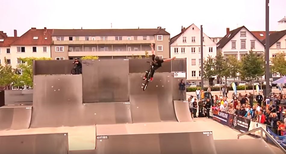 Crazy BMX Street &amp; Park City Jam in Bielefeld, Germany! (Almost RAW ;)