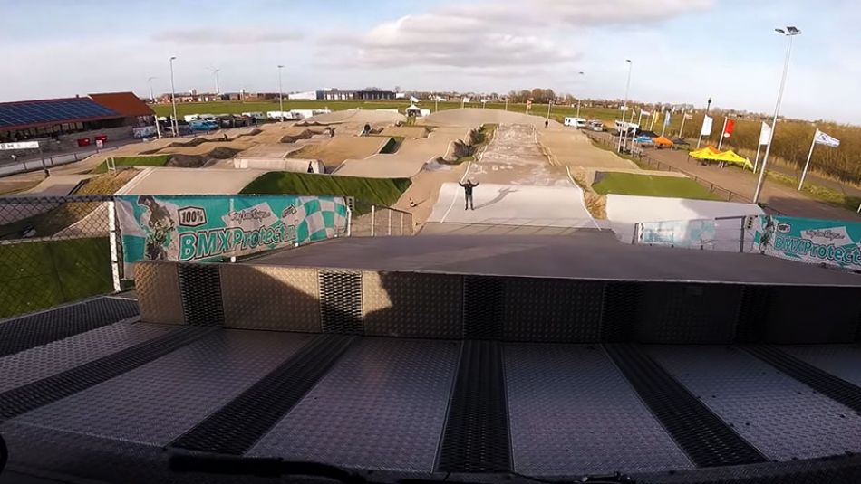 Racing on a BMX without a Chain! POV! Kampen 2019 by Niek Kimmann