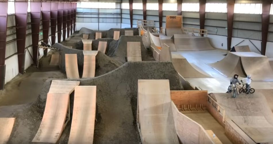I love this place! Amazing Indoor BMX Bike Park! Air Rec Center In Canada! by BMX Caiden