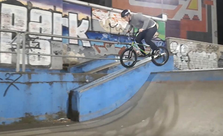 Kuba Spurný - biketrial on BMX