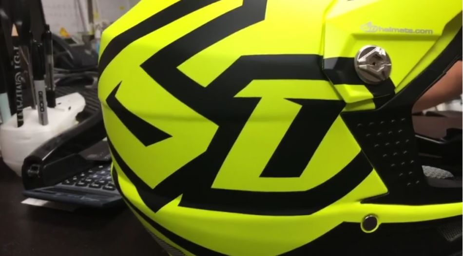 6D Helmets company visit by USABMX
