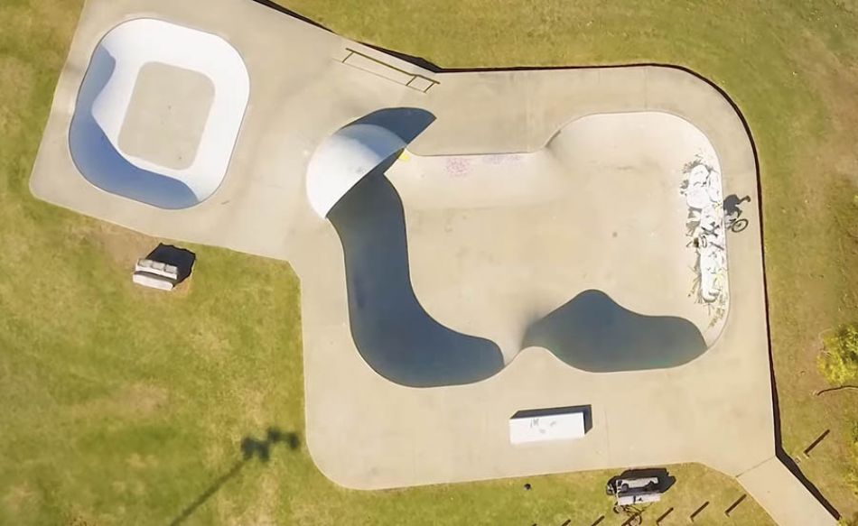 BMX Drone Line With Sam Grace