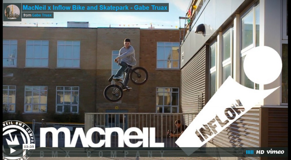 MacNeil x Inflow Bike and Skatepark - Gabe Truax  from Gabe Truax