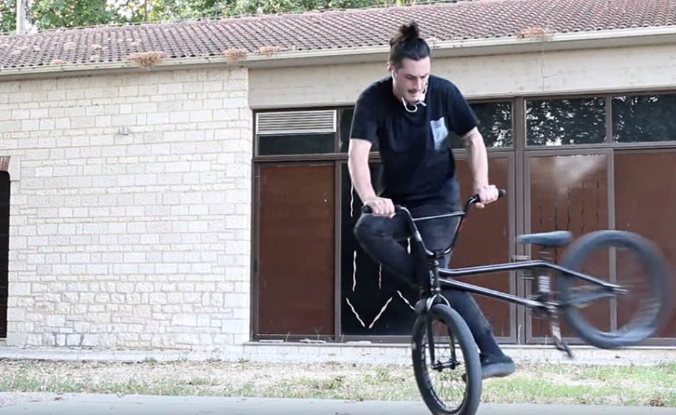 PEGLESS &amp; BRAKELESS BMX FLATLAND? GEORE MANOS - SHRINE by Dig