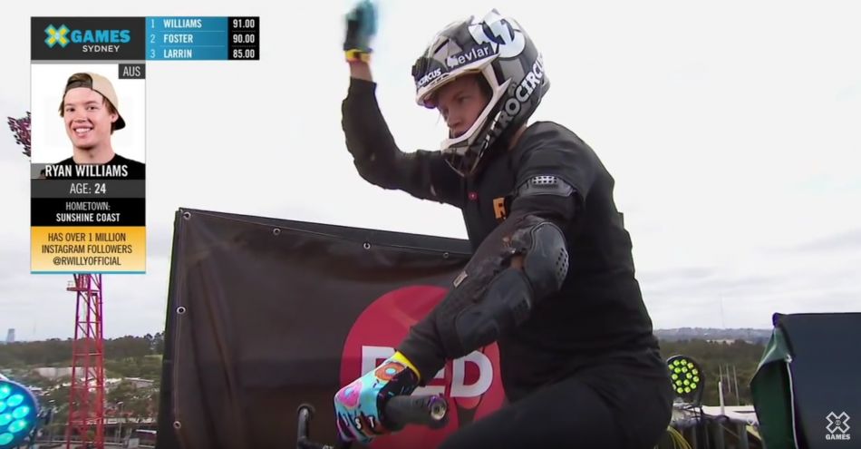 Ryan Williams wins gold in BMX Big Air | X Games Sydney 2018
