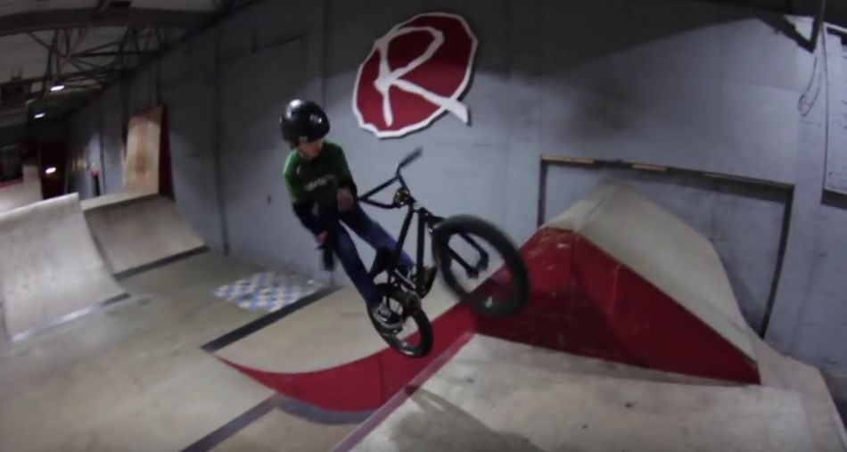 AMAZING 10 YEAR OLD BMX KID! by Rampworx Skatepark