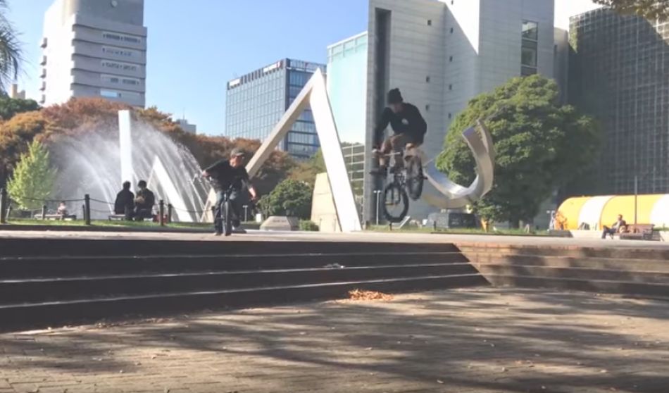 Ken Apache In The Streets Of Japan - Kink BMX World Team