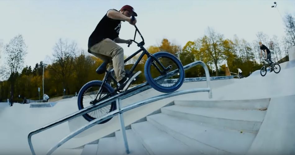 Awesome BMX Skatepark Session in Wiehl, Germany