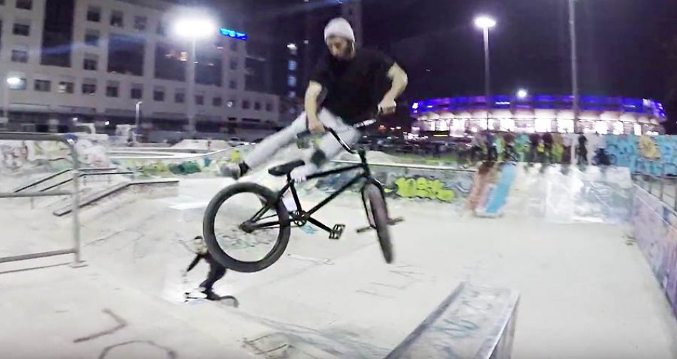 Nightrider X BSD night session TLV Israel by Boris Choumakov