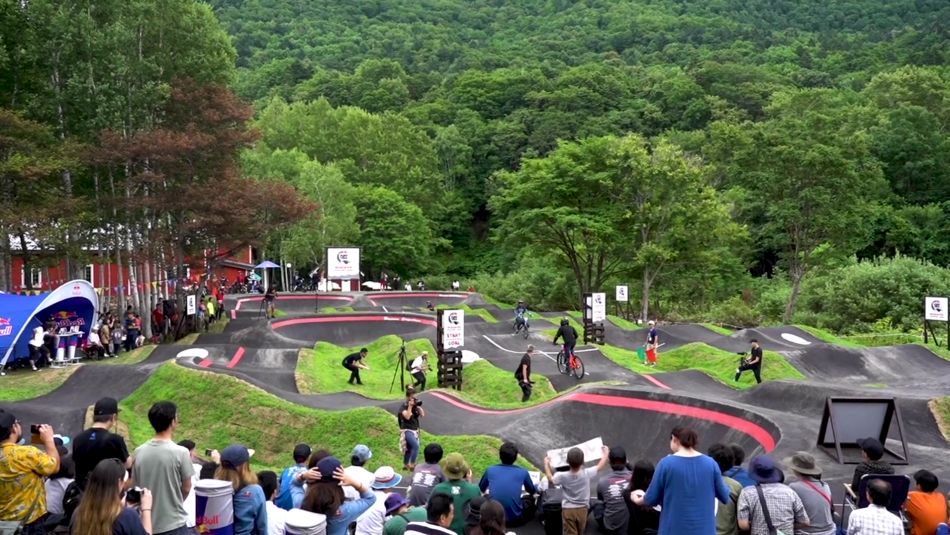Red Bull Pump Track Championships in Japan | MnK Niseko
