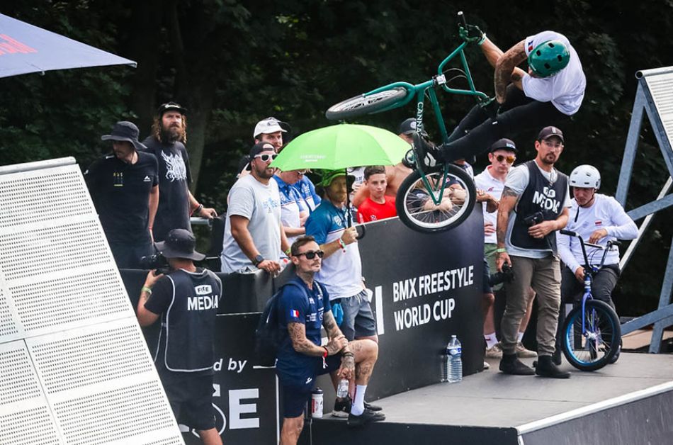 BMX PARK QUALIFYING HIGHLIGHTS - UCI BMX Freestyle World Cup BRUSSELS 2023