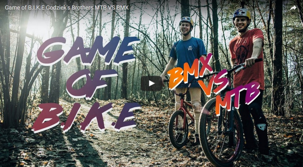 Game of B.I.K.E Godziek&#039;s Brothers MTB VS BMX by Flair Motion