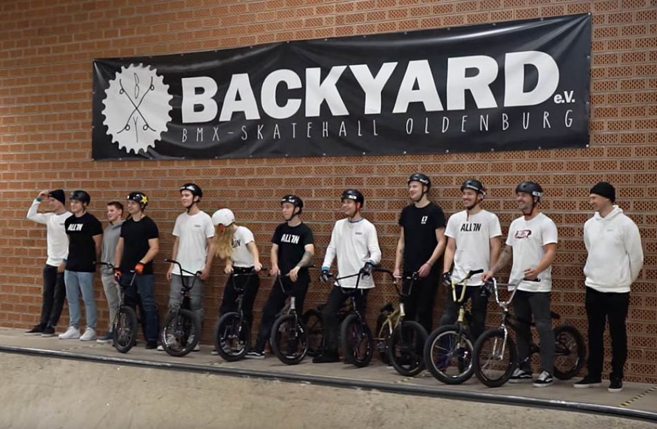 All In BMX Team meeting @ Skatehalle Oldenburg by freedombmx