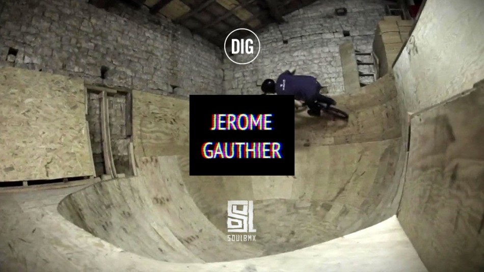 Jerome Gauthier and his DIY Ramps - SOUL X DIG BMX