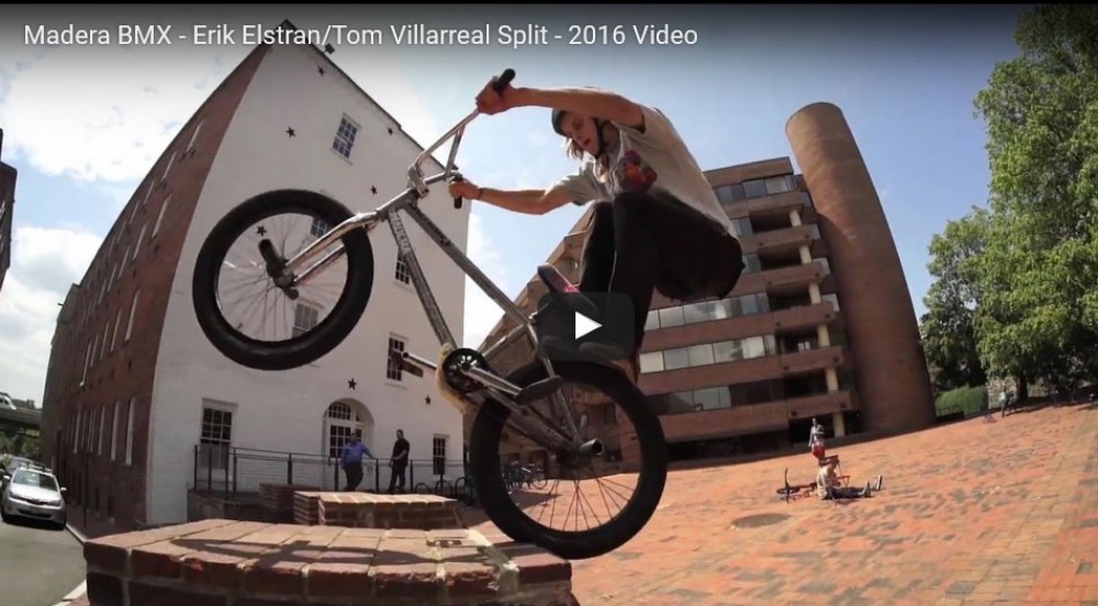 Madera BMX - Erik Elstran/Tom Villarreal Split - 2016