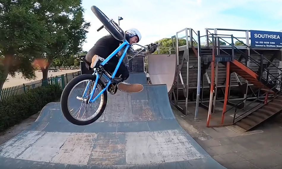 How to invert a bmx bike by The Webbie Show
