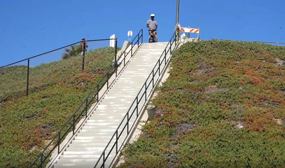 BMX - EMORES vs 70 STAIR RAIL by GOLDEN DAYS