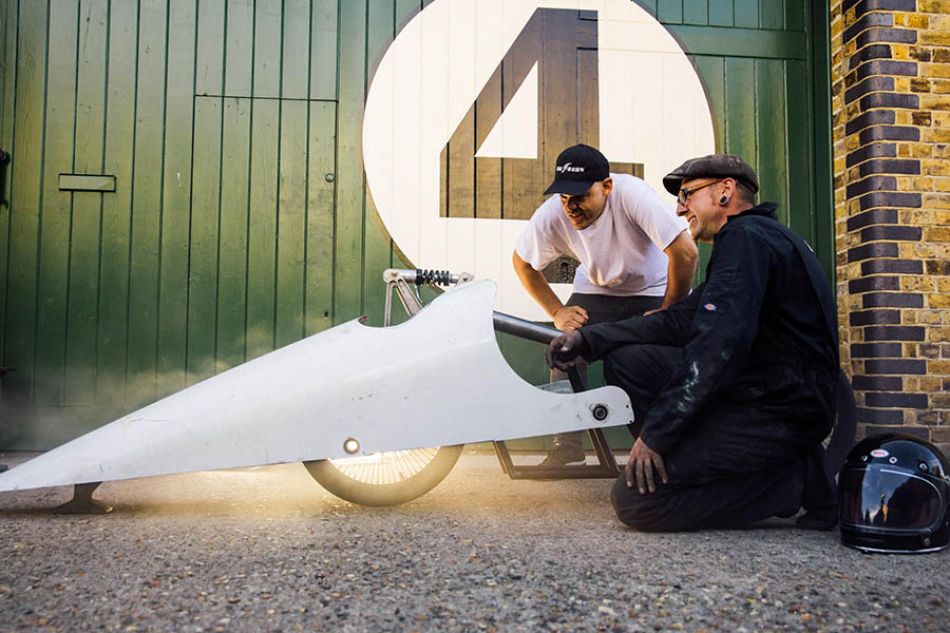 Building a High Speed Bike from a Bed Frame by Red Bull Bike