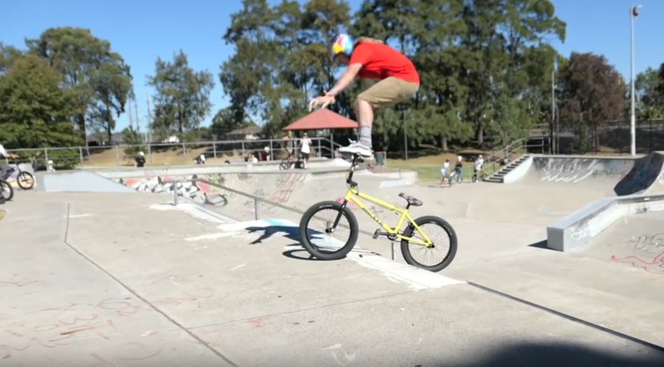 The craziest BMX trick ever by Sebastian Keep