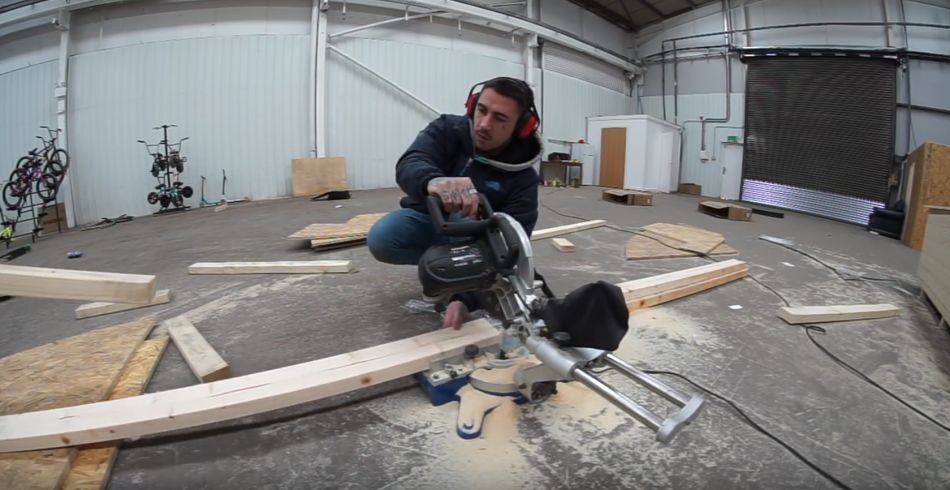 BUILDING BMX RAMPS.... by Harry Main