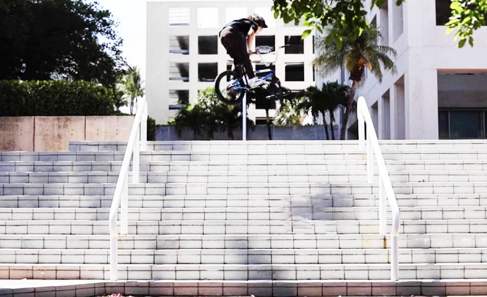 LORENZO MESA – RAW BMX FOOTAGE IN MIAMI by Sam Downs