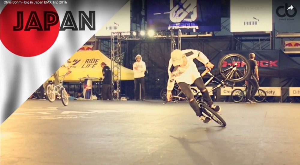 Chris Böhm - Big in Japan BMX Trip 2016