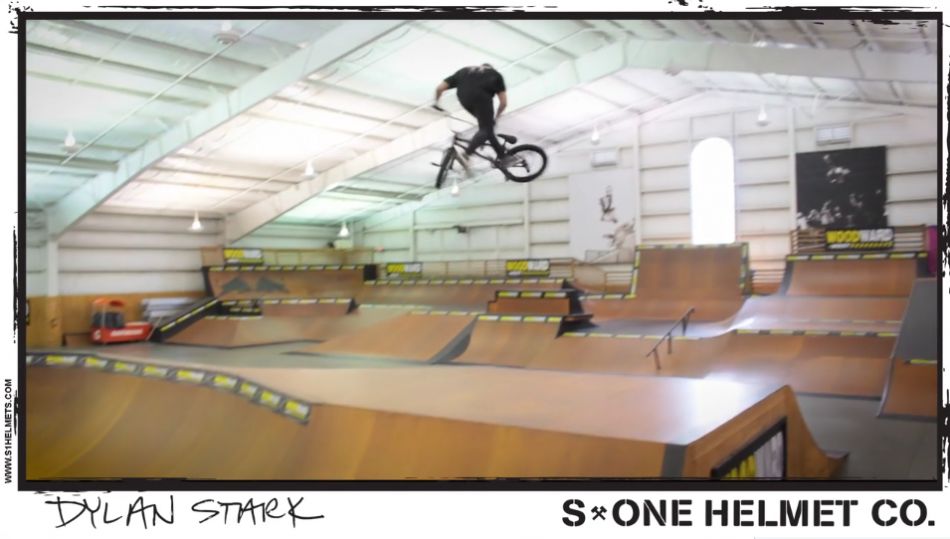 Dylan Stark #s1bmx Session at Woodward
