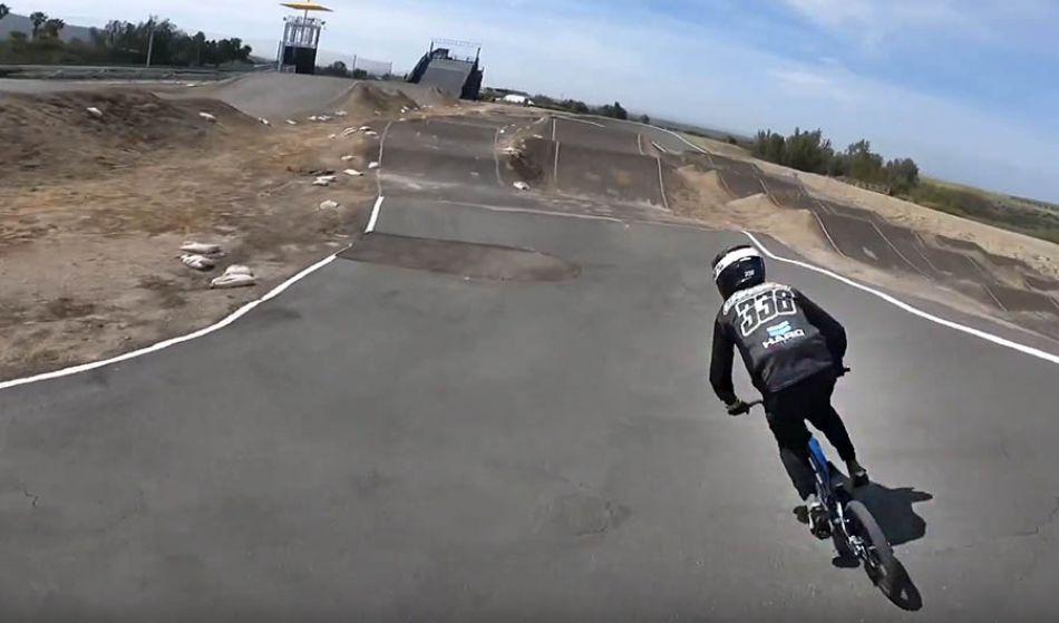2021 World Cup Prep // Riding Olympic BMX Track in Chula Vista by Kamren Larsen