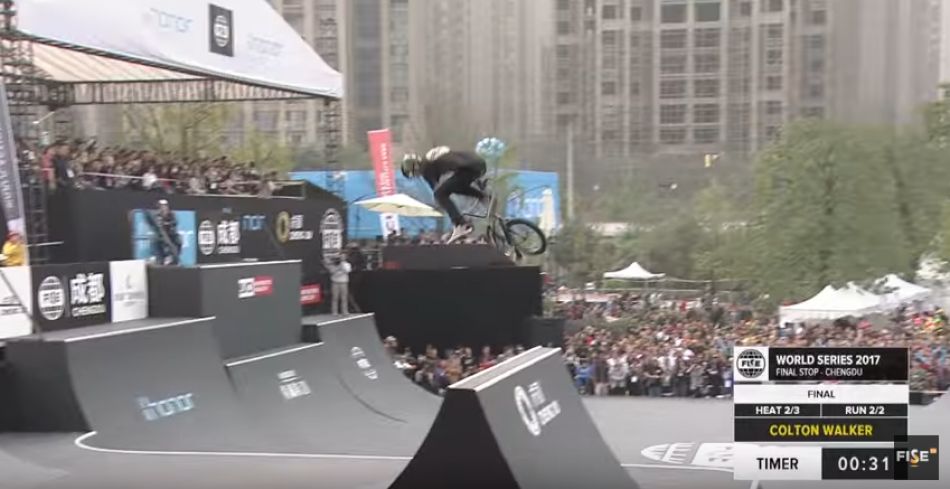 Colton Walker: 3rd Final UCI BMX Freestyle Park World Cup - FISE World Series Chengdu