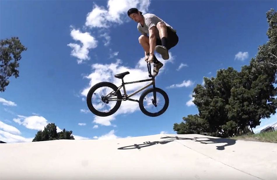 LUXBMX staff sessions with Brock Olive Bundamba skatepark.