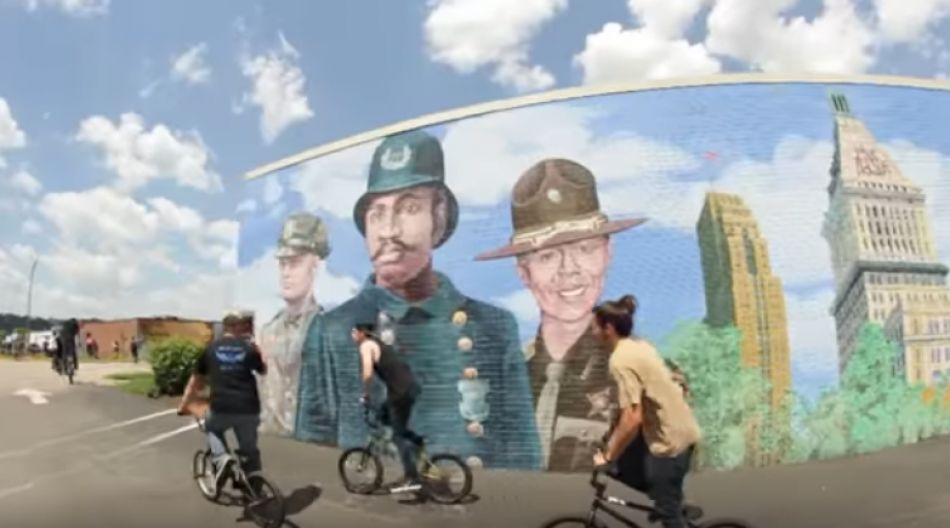 WILD IN THE STREETS OF CINCINNATI - DAILY GRIND BMX JAM