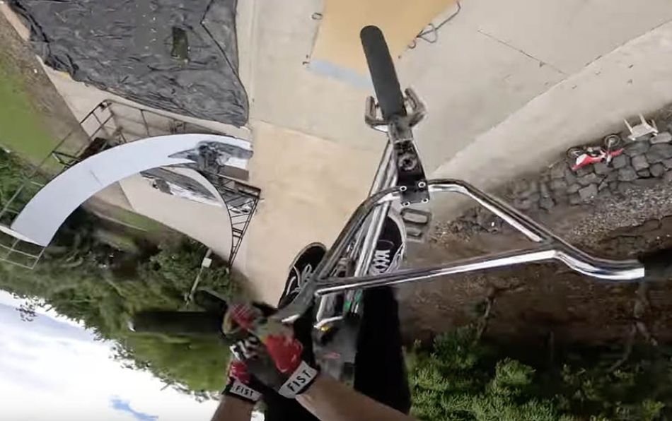 World First BMX Trick in a Cyclone! By Ryan Williams