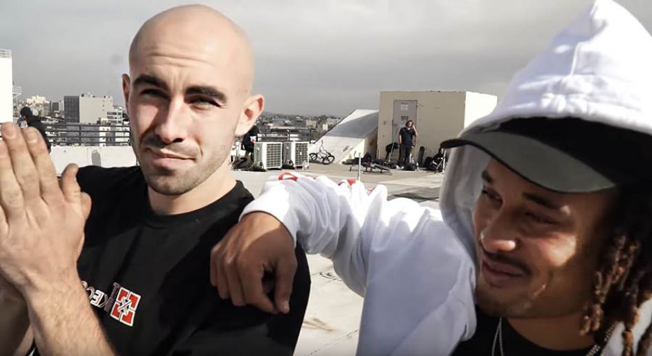 *ROUND 2* SKYSCRAPER GAME OF BIKE - CHAD KERLEY VS ETHAN CORRIERE - BMX