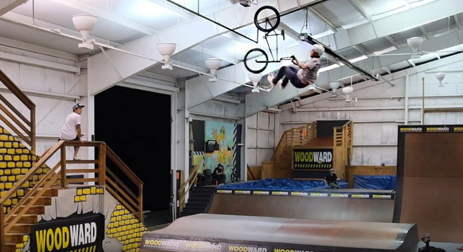 Diego Galdames BMX GOD at Woodward Camp by Clarke Withington