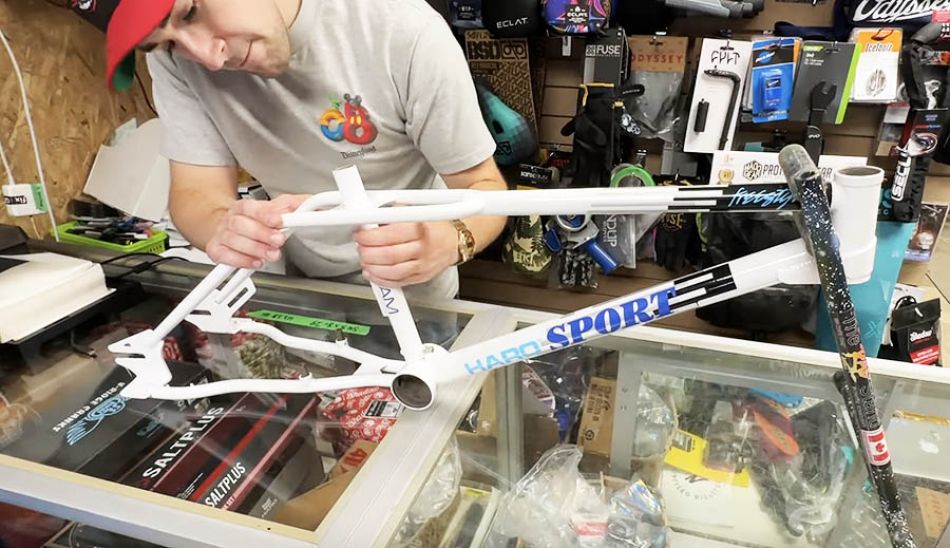 1987 HARO SPORT OLD SCHOOL BMX BUILD @ HARVESTER BIKES by harvesterbmx