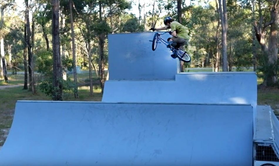 Quick Backyard Ramp Session at a Colony BMX by Alex Hiam