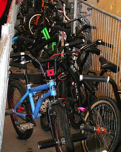 Bikes lots of bikes